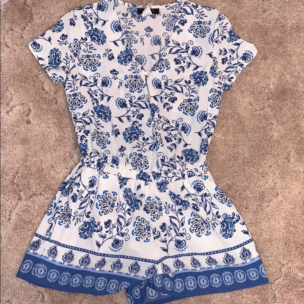Button Down Romper